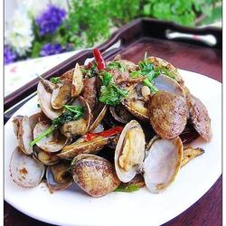 沙茶酱炒花蛤的做法[图]