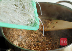 肉末粉丝煲的做法图解5