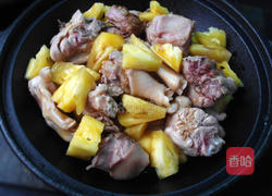 菠萝鸭的做法图解8