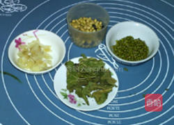 绿桑百合豆浆的做法图解1