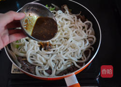 黑椒牛肉乌冬面的做法图解9