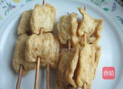 口口香豆腐串的做法图解2