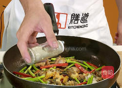 蒜薹炒蚶子肉的做法图解5