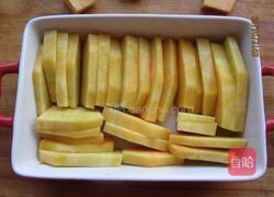 橄榄菜蒸南瓜的做法图解3