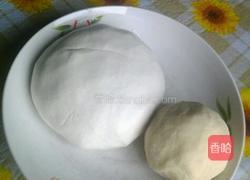 榨菜鲜肉麻球的做法图解2