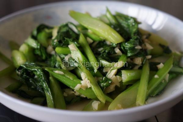 蒜茸菜苔