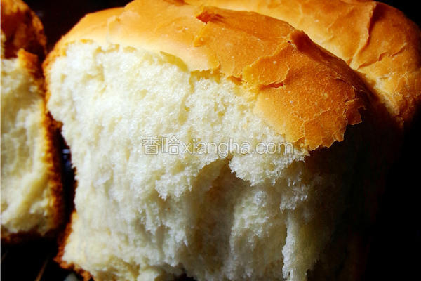 简易白面包
