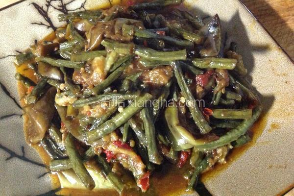 长豆角烧茄子