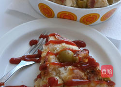 培根橄榄芝士面包的做法图解14