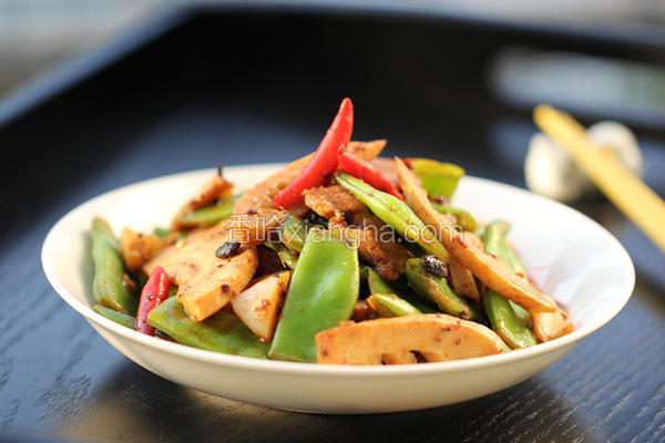 豆豉刀豆肉片