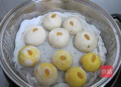 黄金提子馒头的做法图解10
