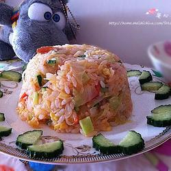 西红柿什锦炒饭的做法[图]