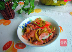 火腿榨菜丝的做法图解7