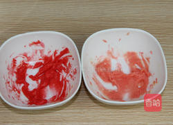 彩绘爱心蛋糕卷的做法图解14