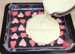彩绘爱心蛋糕卷的做法图解31