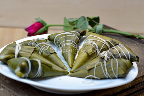 豌豆玉米甜粽