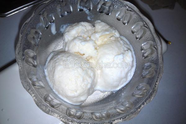 剩米饭牛奶冰淇淋
