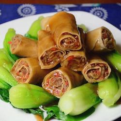 蒸腐皮肉卷的做法[图]