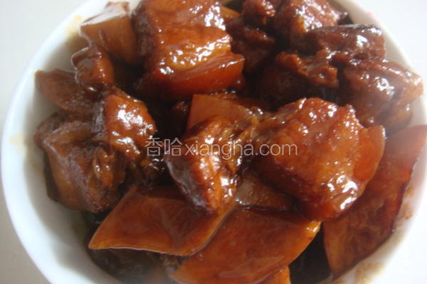 杏鲍菇红烧肉