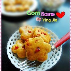 玉米果粒司康的做法[图]