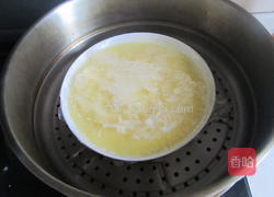 龙俐鱼柳蒸蛋的做法图解5