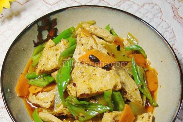 豉椒脆皮豆腐