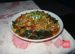 皮蛋豆腐的做法图解6