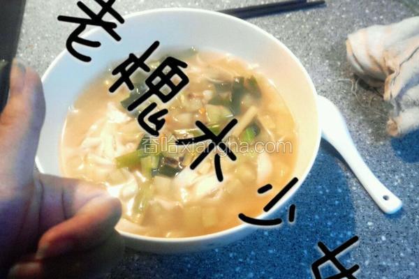 淡香笋韭面
