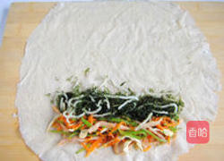 海苔什锦春卷的做法图解9