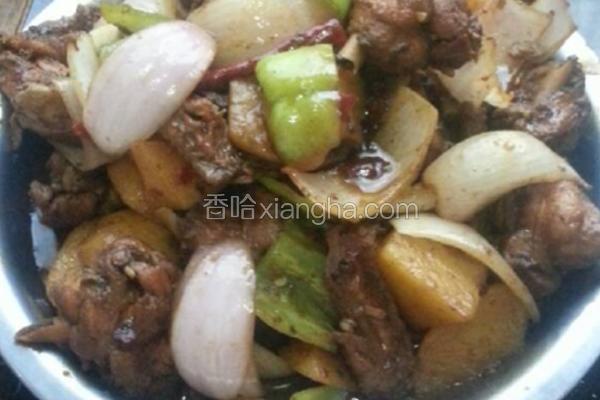土豆炖鸡