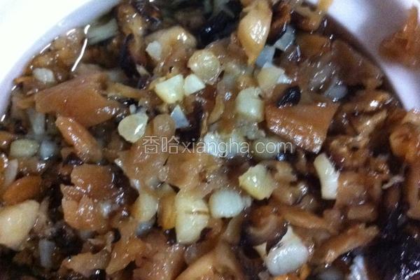 香菇菜脯