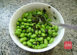 橄榄菜拌毛豆的做法图解9