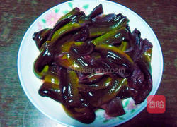 豌豆鳝鱼的做法图解1