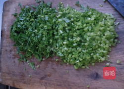 茼蒿虾仁小豆腐的做法图解4