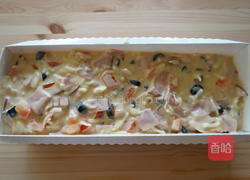 咸芝士火腿蛋糕的做法图解7