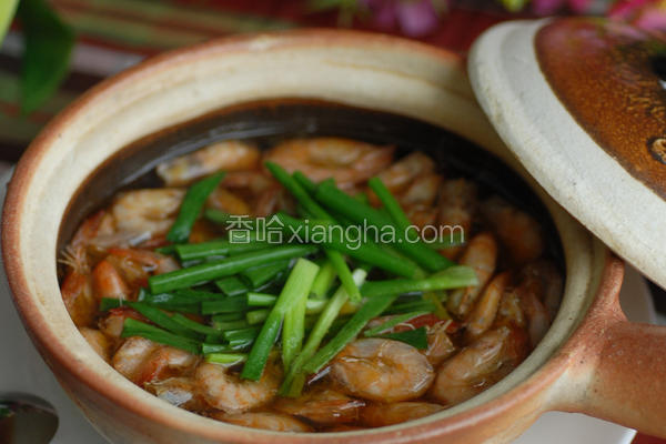 鱼露煲小河虾