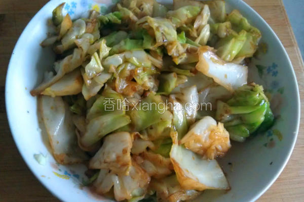 素炒包菜