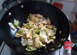 素炒包菜的做法图解4