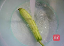 炒鸡蛋丝瓜番茄汤的做法图解4