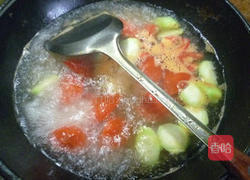 炒鸡蛋丝瓜番茄汤的做法图解10