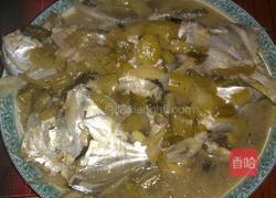 雪菜烧小鲳鱼的做法图解9