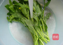 香干炒油菜蕻的做法图解2