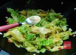 剁椒包包菜的做法图解5