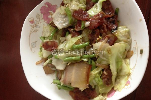 腊味双蔬
