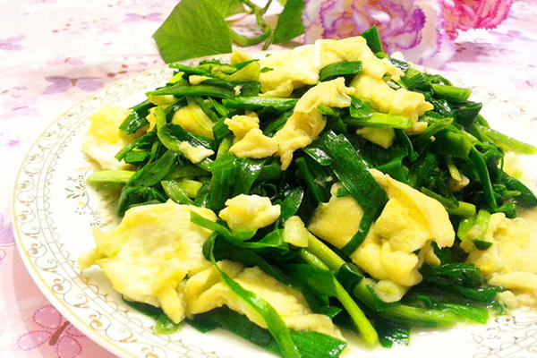 韭菜炒鸡蛋