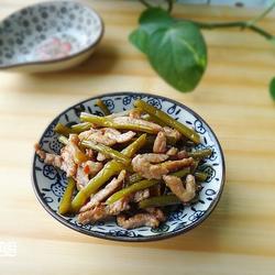 咸蒜苔炒肉的做法[图]