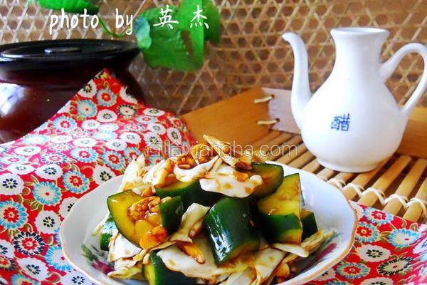凉拌大头菜黄瓜