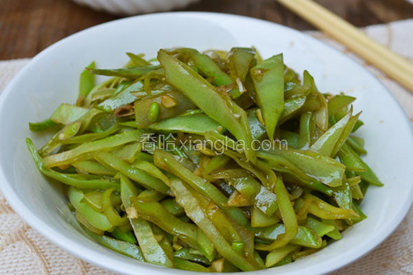 蒜蓉眉豆