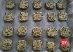 黑芝麻海苔饼干的做法图解9