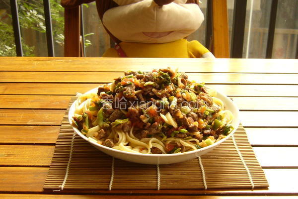 番茄牛肉意大利面